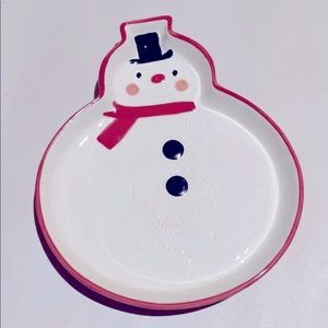 Hallmark Snowman Dish